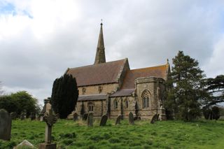photo of All Saints' Church burial ground